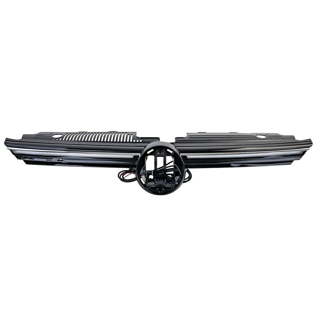 Led Grill Glans Zwart met Chrome Geschikt Voor VW Golf 8 [va, Verzenden, Automotive Parts, A.parts@hotmail.nl, Trasmolenlaan 12 3447 GZ Woerden