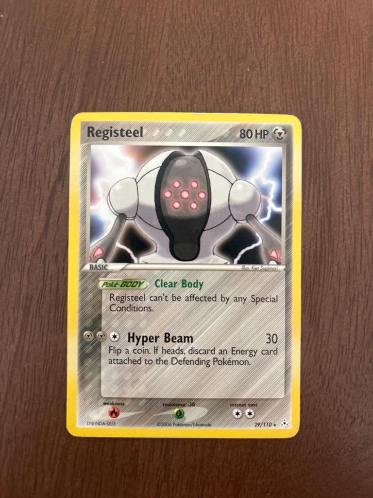 Registeel Pokémon Kaart (29/110) - EX Emerald, Ophalen of Verzenden, Gebruikt, Losse kaart