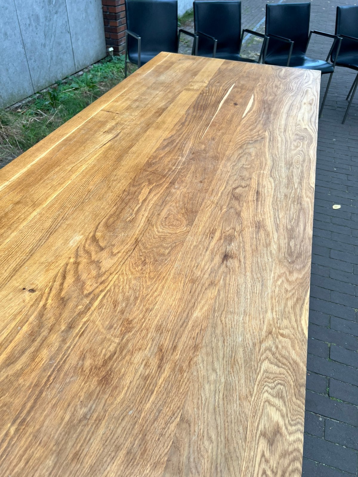 Foto 15 van Design eettafel met 6 stoelen 220x90