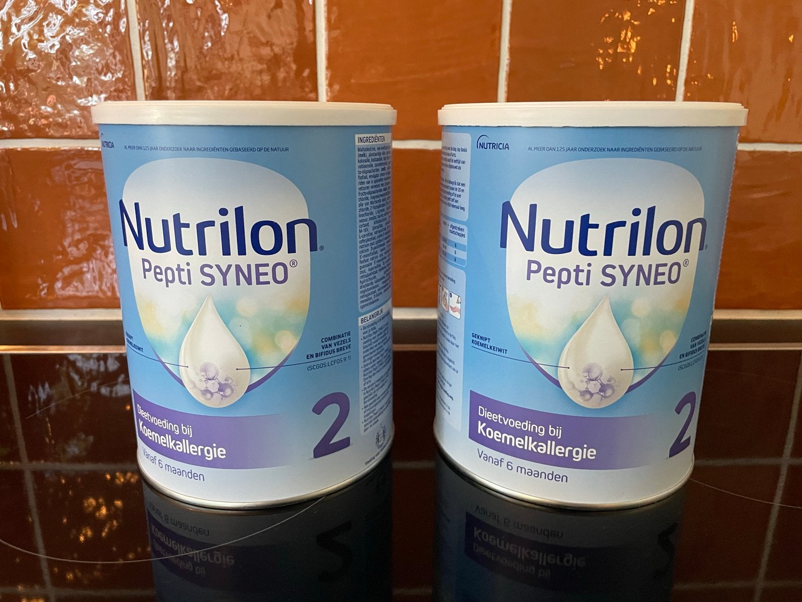 2x Nutrilon Pepti SYNEO 2 - Dieetvoeding Koemelkallergie, Ophalen of Verzenden, Nieuw, Overige typen, Nutrilon