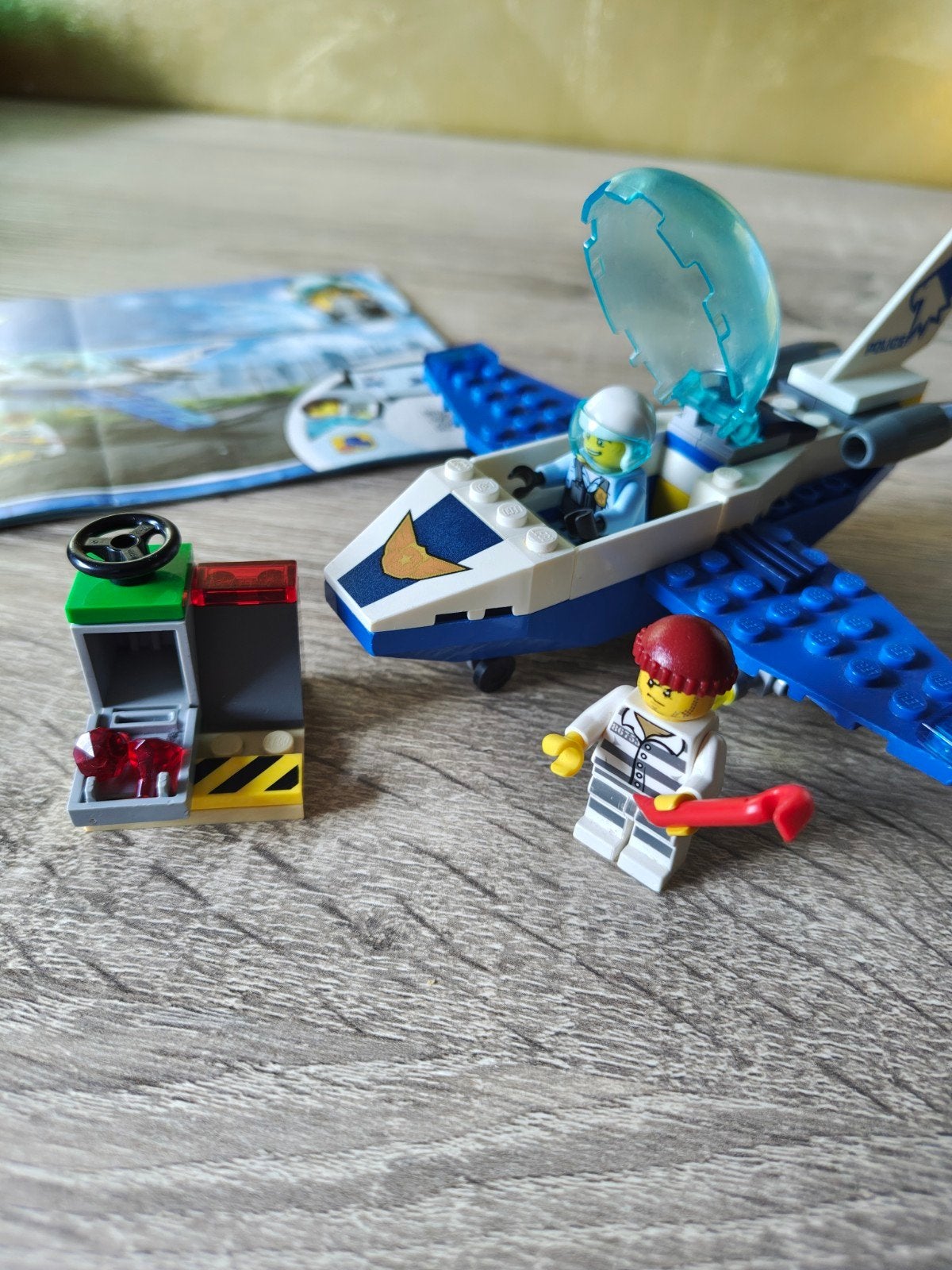 LEGO City Politie Vliegtuig Achtervolging 60206, Ophalen of Verzenden, Gebruikt