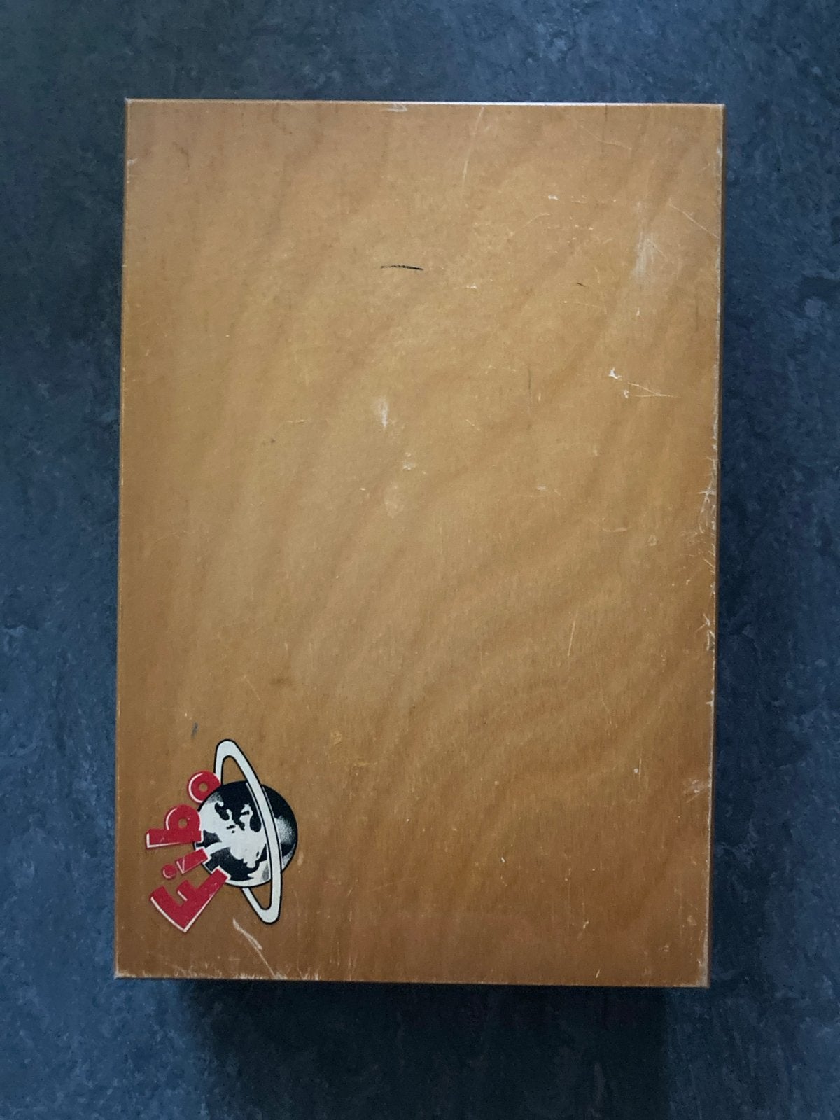 Vintage Fibo Houten Doos met Inhoud - Educatief Speelgoed, Ophalen of Verzenden
