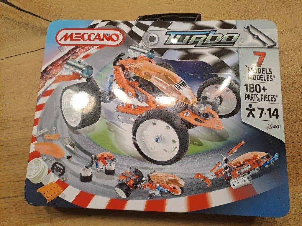 Meccano dubbele set, Ophalen of Verzenden, Groter dan 1:32