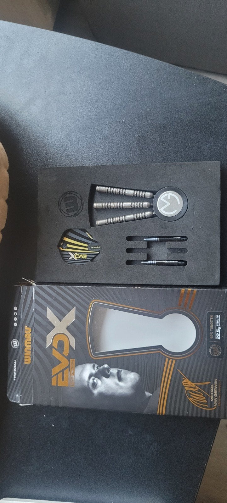 Winmau EVOX Michael van Gerwen Darts 22.5g, Ophalen of Verzenden, Nieuw, Pijlen