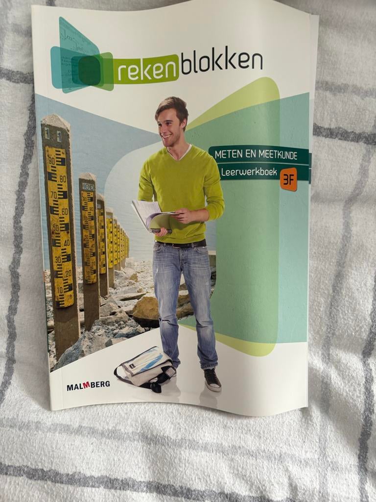 Rekenblokken 3F: Meten en Meetkunde Leerwerkboek, Ophalen of Verzenden, Gelezen, Overige niveaus, Wiskunde A