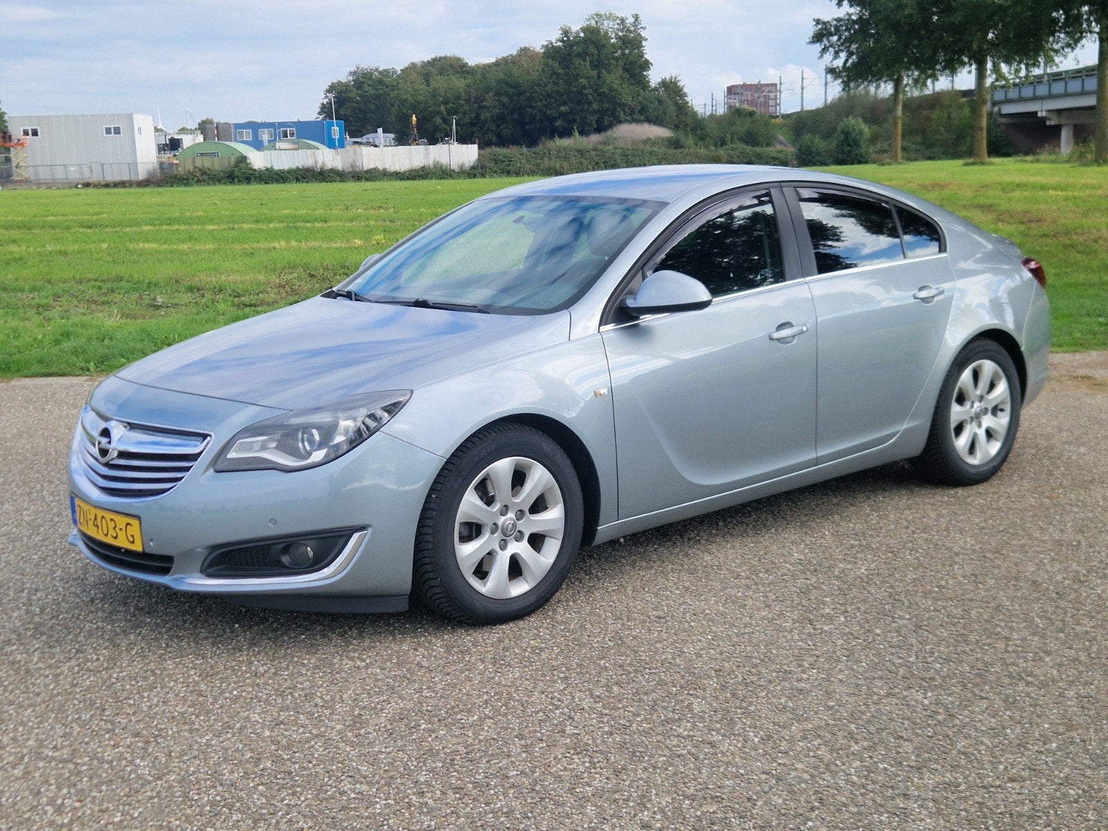 Opel Insignia 2.0 Cdti 143KW Bi-t 5DRS S&S 2014 Grijs, Stof, 1956 cc, 4 cilinders, 1564 kg