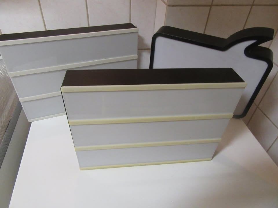 lichtbakjes, Ophalen of Verzenden, Zo goed als nieuw, Lichtbak of (neon) lamp