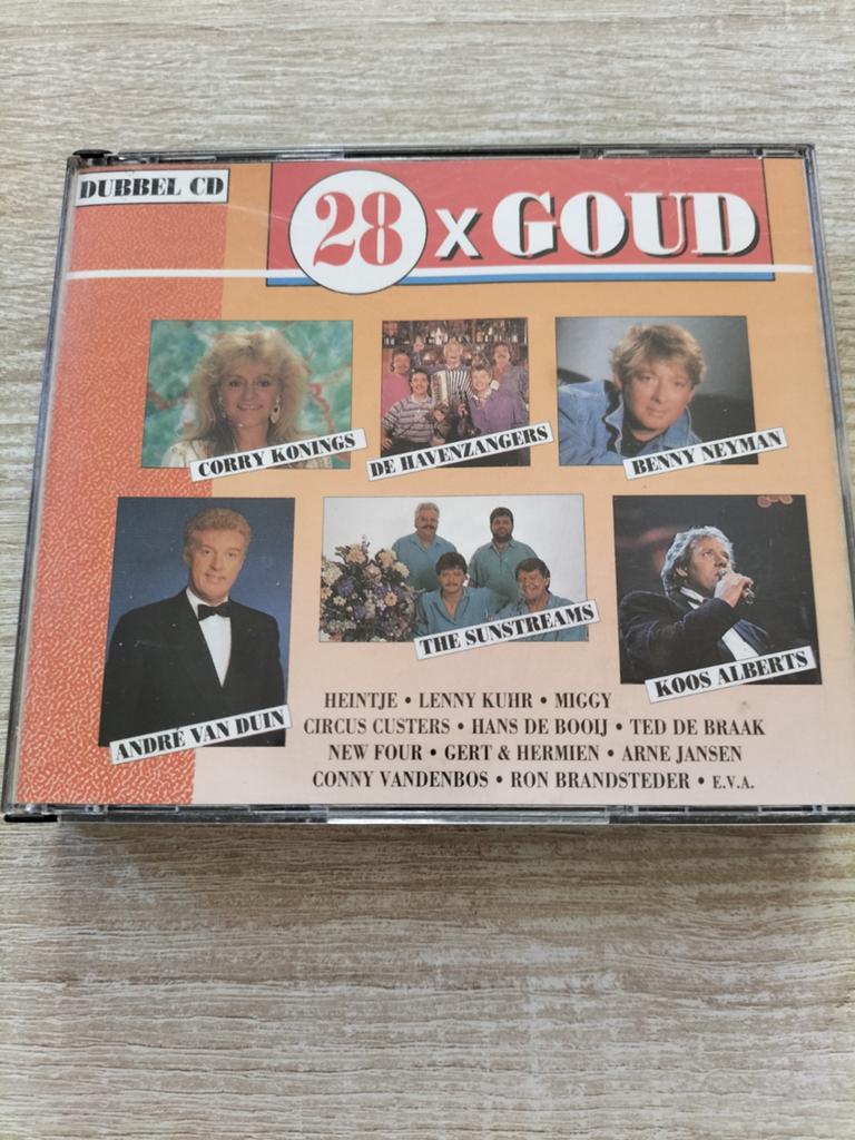 28 x goud 2 cd box, Cd's en Dvd's, Ophalen of Verzenden, Nederlandstalig