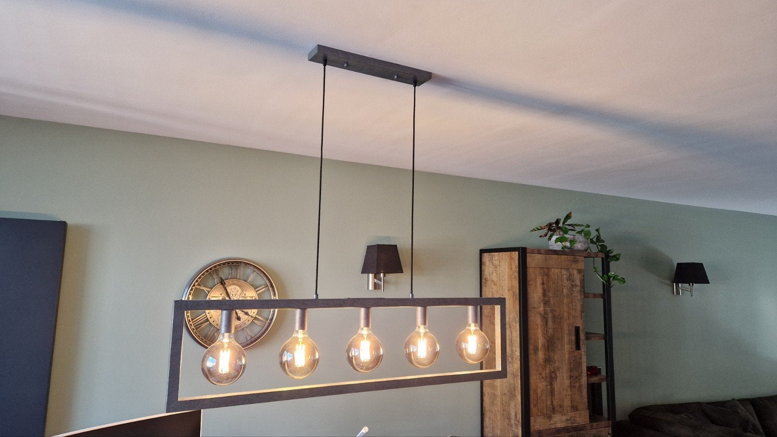 hanglampenset, Ophalen, Zo goed als nieuw