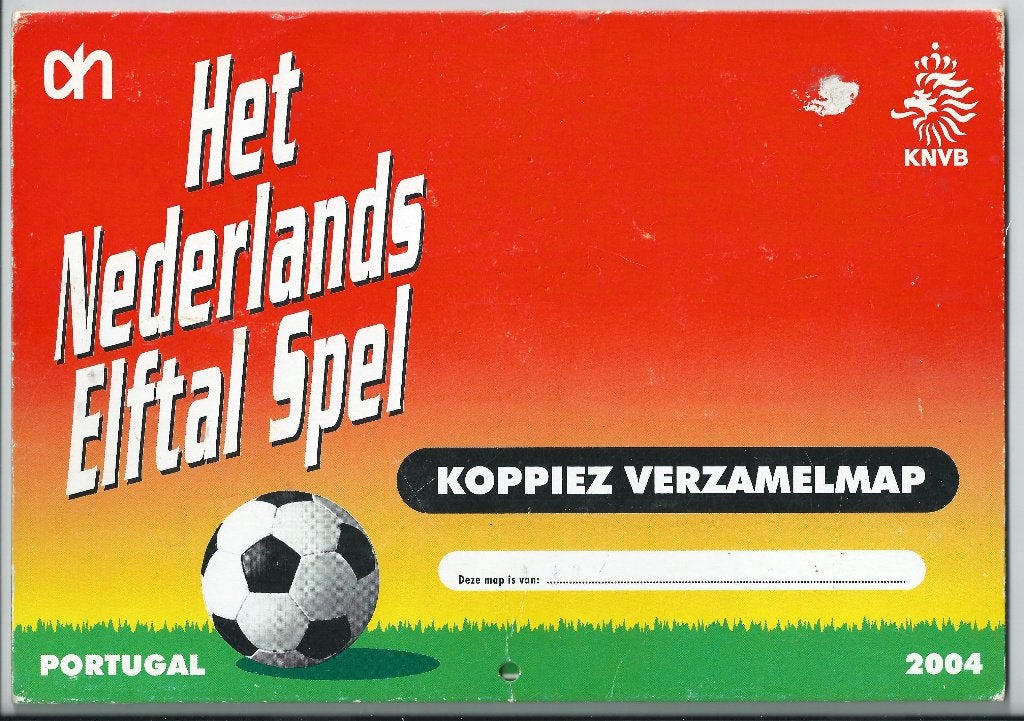 AH koppiez voetbal album leeg nieuw staat flippo gratis, Ophalen of Verzenden, Map, Album of Poster
