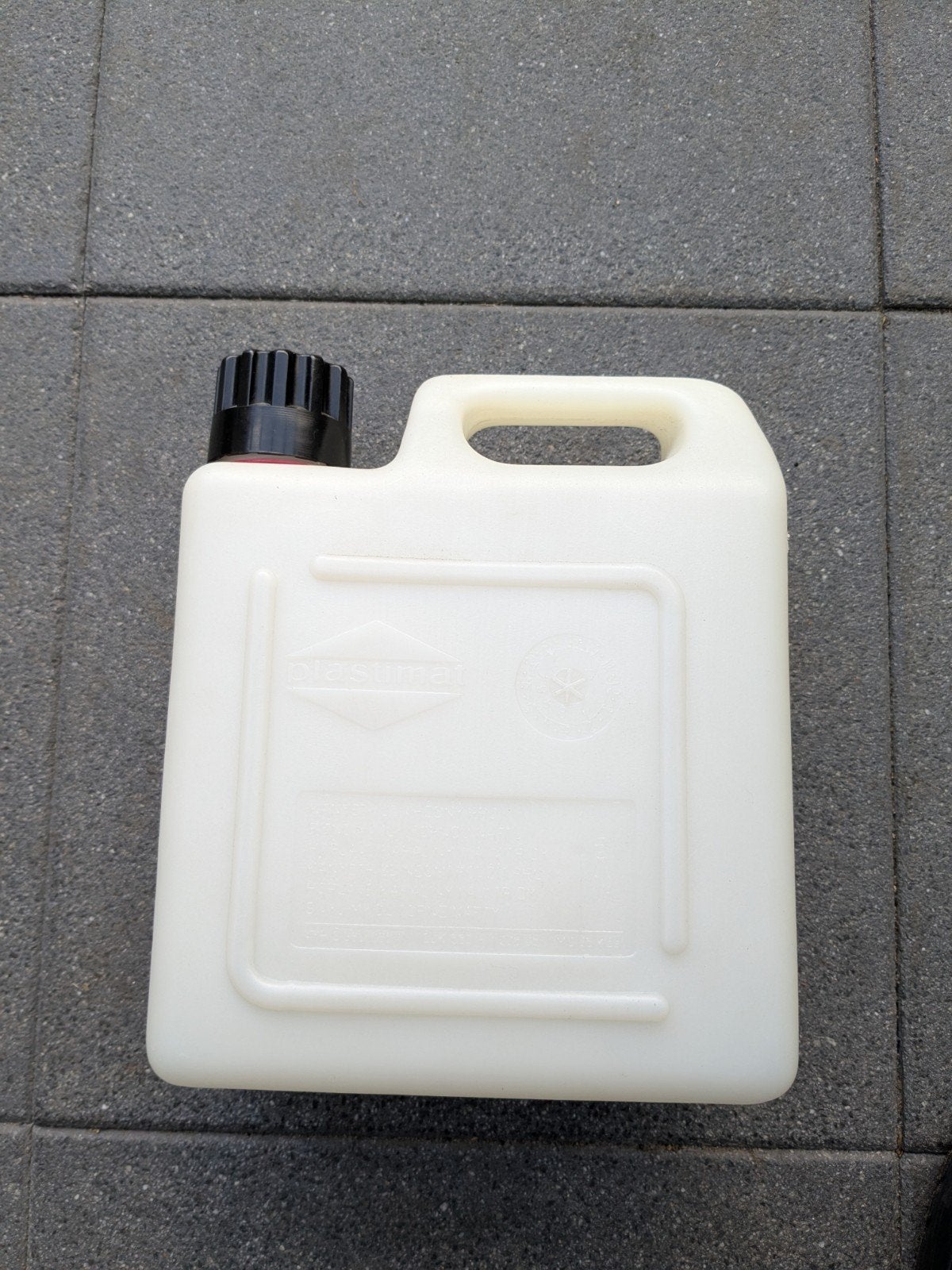 Jerrycan met schenktuit - 5 liter, Ophalen of Verzenden, Gebruikt
