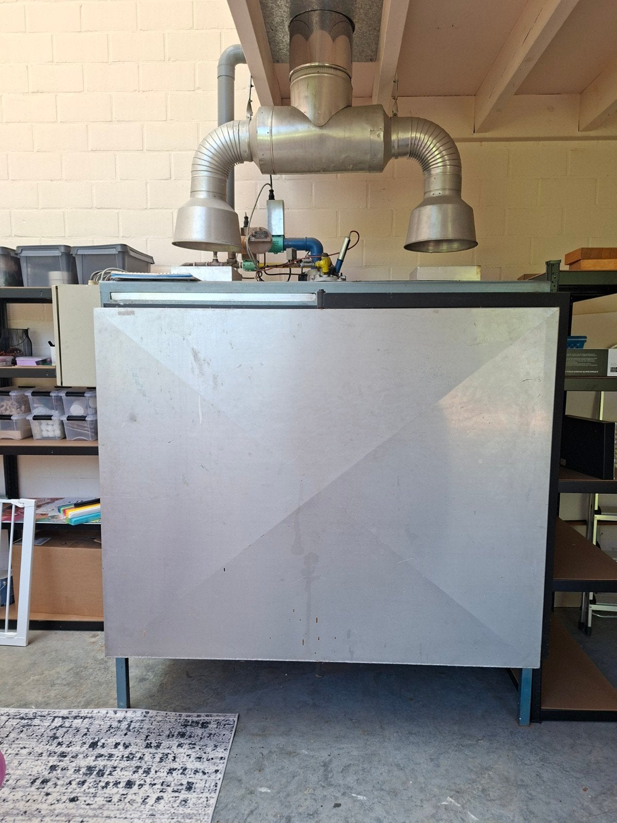 Blaauw Gasoven D-1500-1G - 1500 Liter Keramiekoven, Hobby en Vrije tijd, Ophalen, Gebruikt