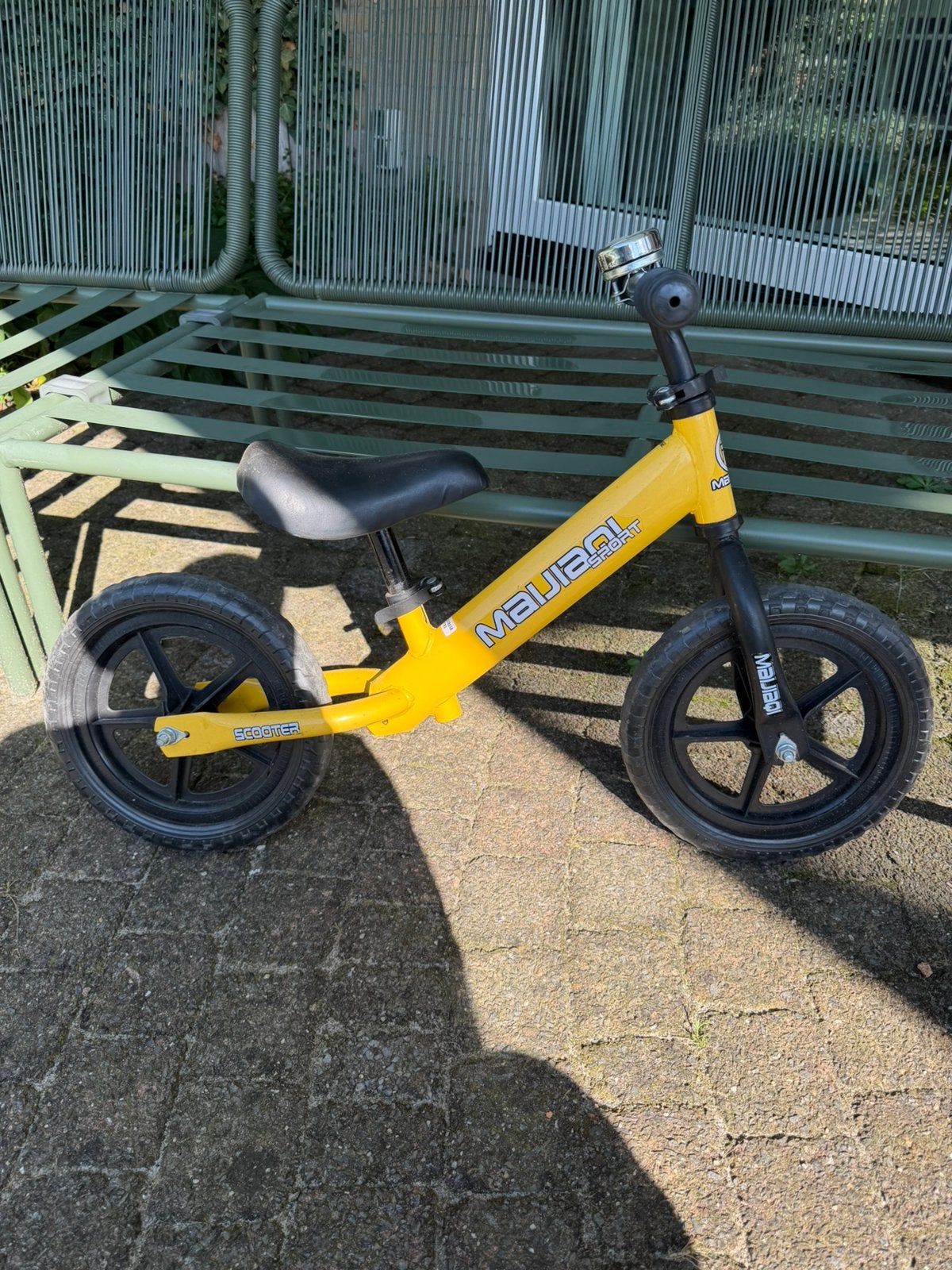 Kinder loopfiets / balansfiets – geel – goede staat, Ophalen of Verzenden, Zo goed als nieuw