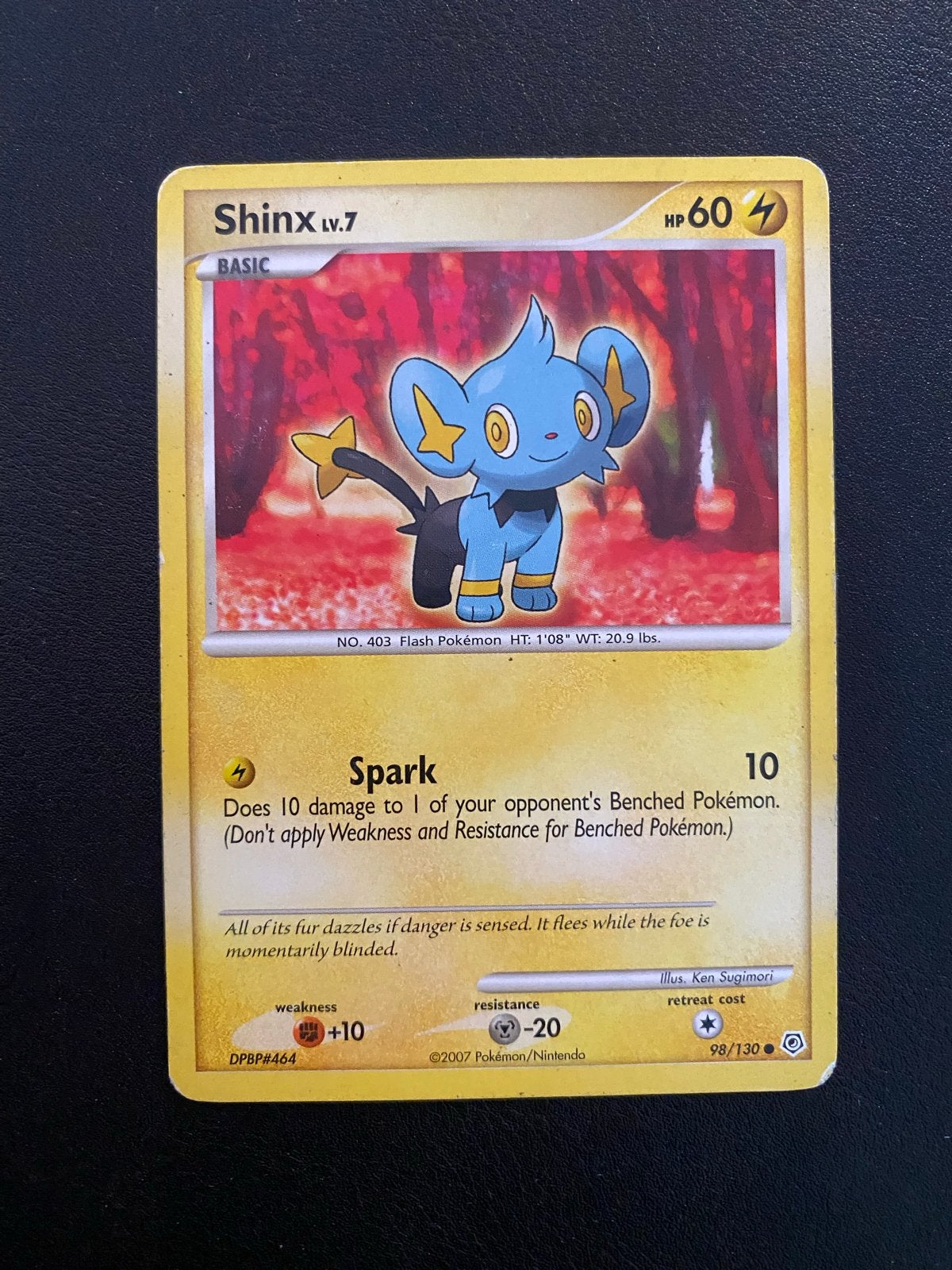 Shinx 98/130 Common Diamond & Pearl Base Set (2007), Ophalen of Verzenden, Zo goed als nieuw, Losse kaart