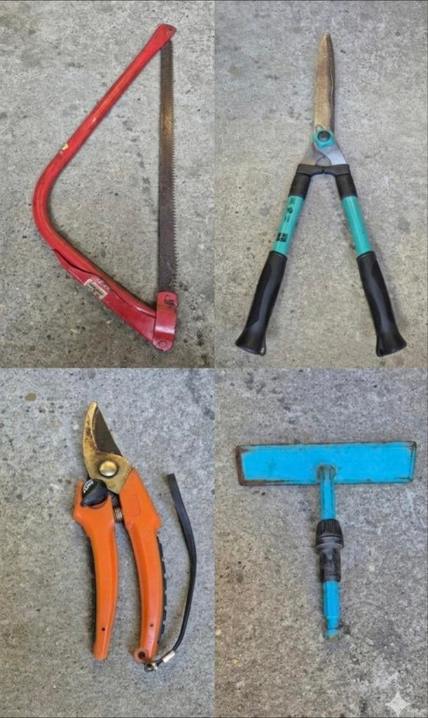 Tuingereedschap: Beugelzaag, Heggenschaar, Snoeischaar & Sch, Tuin en Terras, Hand-tuingereedschap, Ophalen