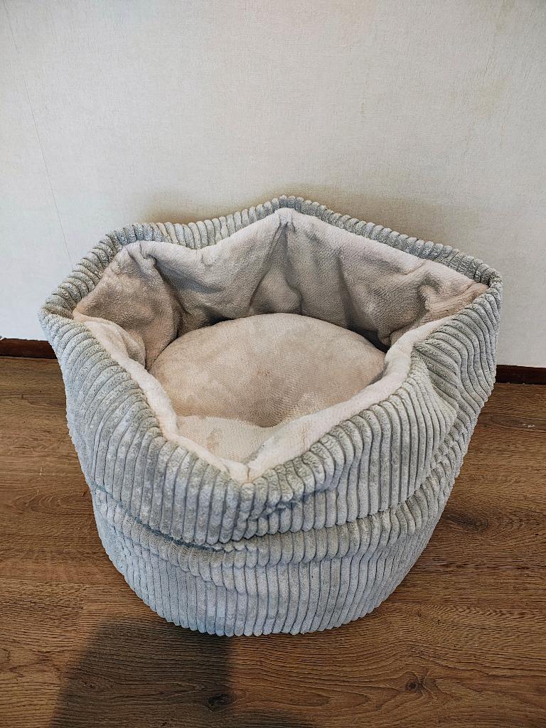 kattenmand rond, Ophalen of Verzenden, Zo goed als nieuw, Katoen