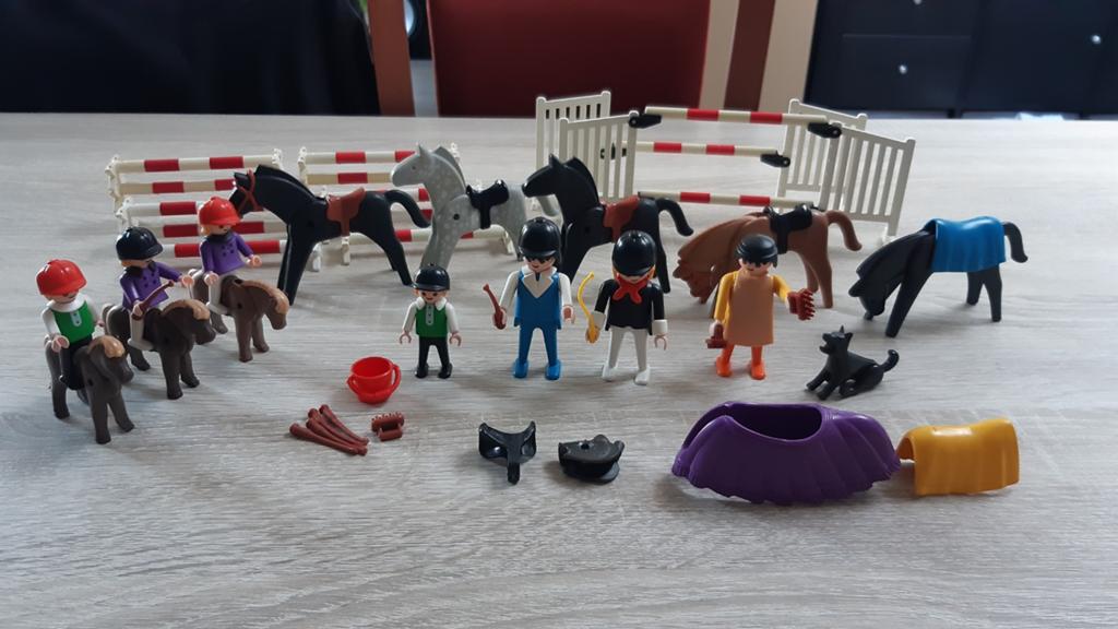 Playmobil paarden + toebehoren, Ophalen of Verzenden