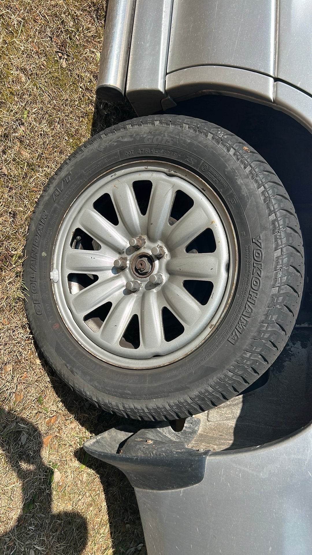 Gezocht yokohama G015 215/60/16, Ophalen, Gebruikt