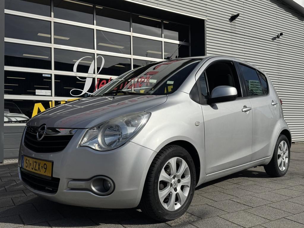 Opel Agila 1.0 Enjoy - 5Drs I Airco I Sport velgen I Comfort, Gebruikt, 31 €/maand, 996 cc, Origineel Nederlands