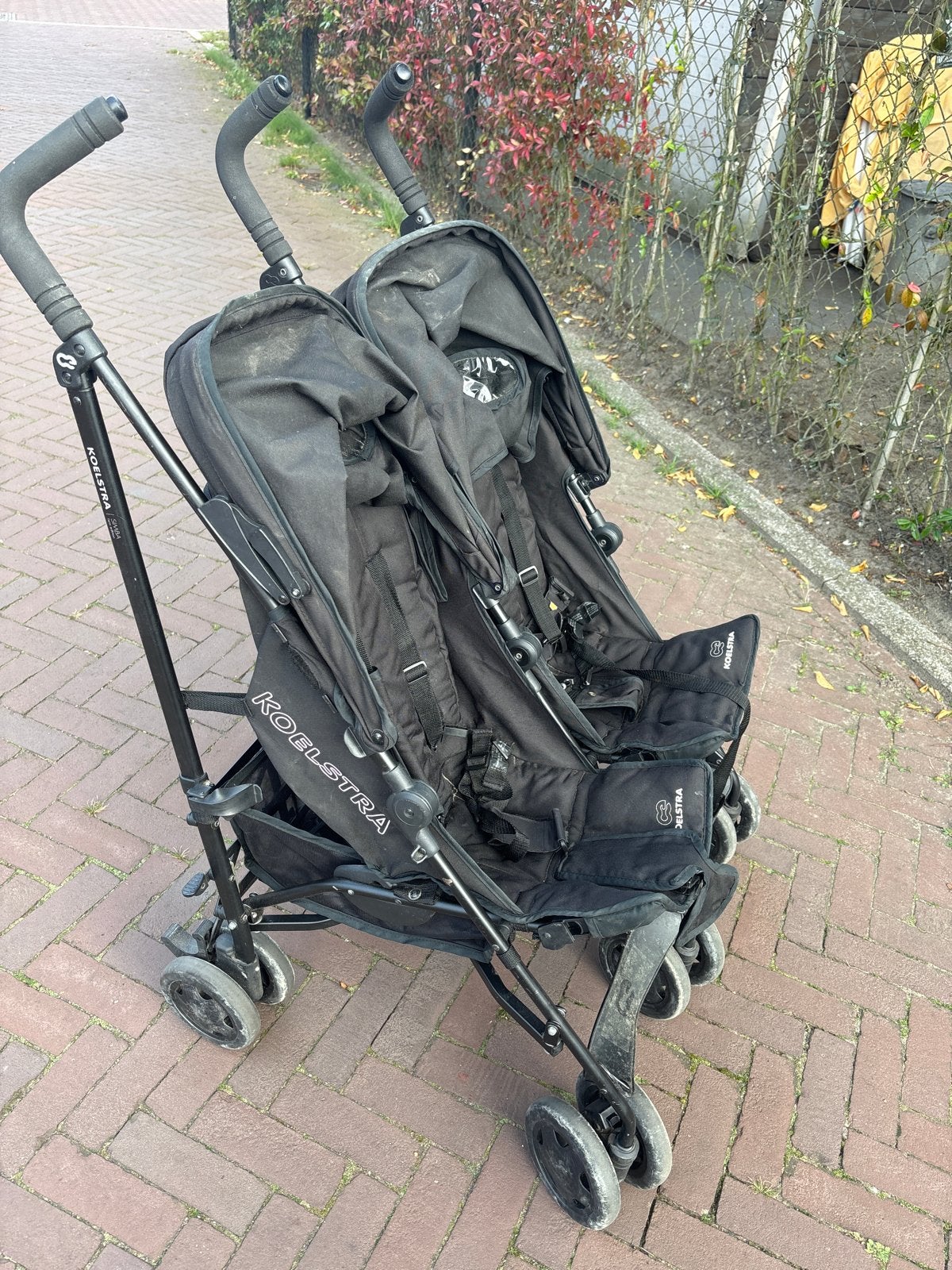 Koelstra Tweeling Kinderwagen - Gebruikt, Gebruikt, Duowagen, Ophalen of Verzenden, Kinderwagen