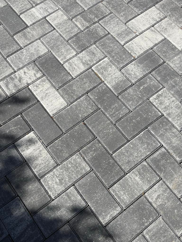 Nieuwe Zeeuws bont klinkers 21x10,5x7 cm - 7,8 m², Ophalen, Klinkers, Nieuw, 5 tot 10 m²