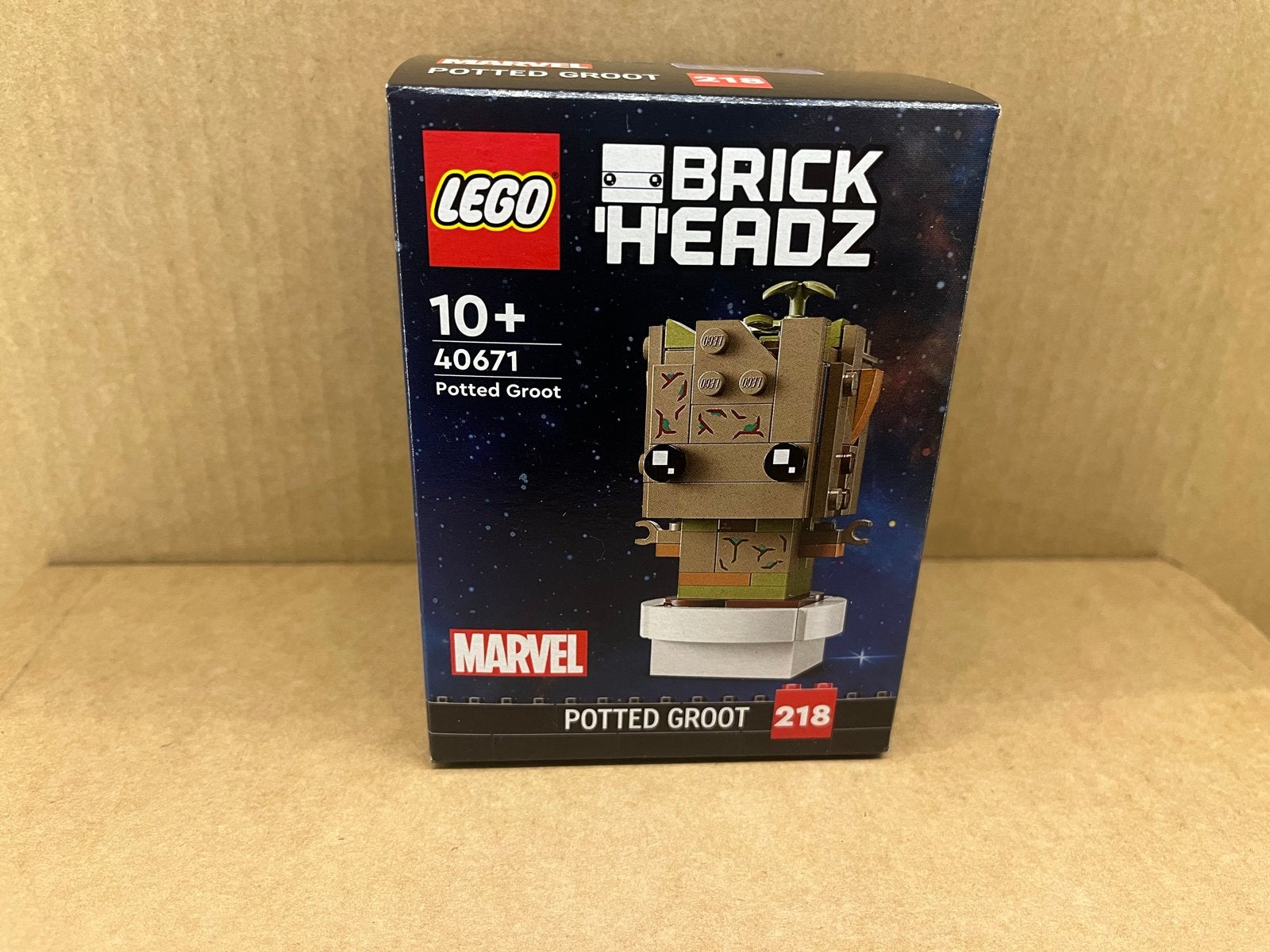LEGO BrickHeadz 40671 Potted Groot - Nieuw in doos, Marvel, Lego, Nieuw, Ophalen of Verzenden