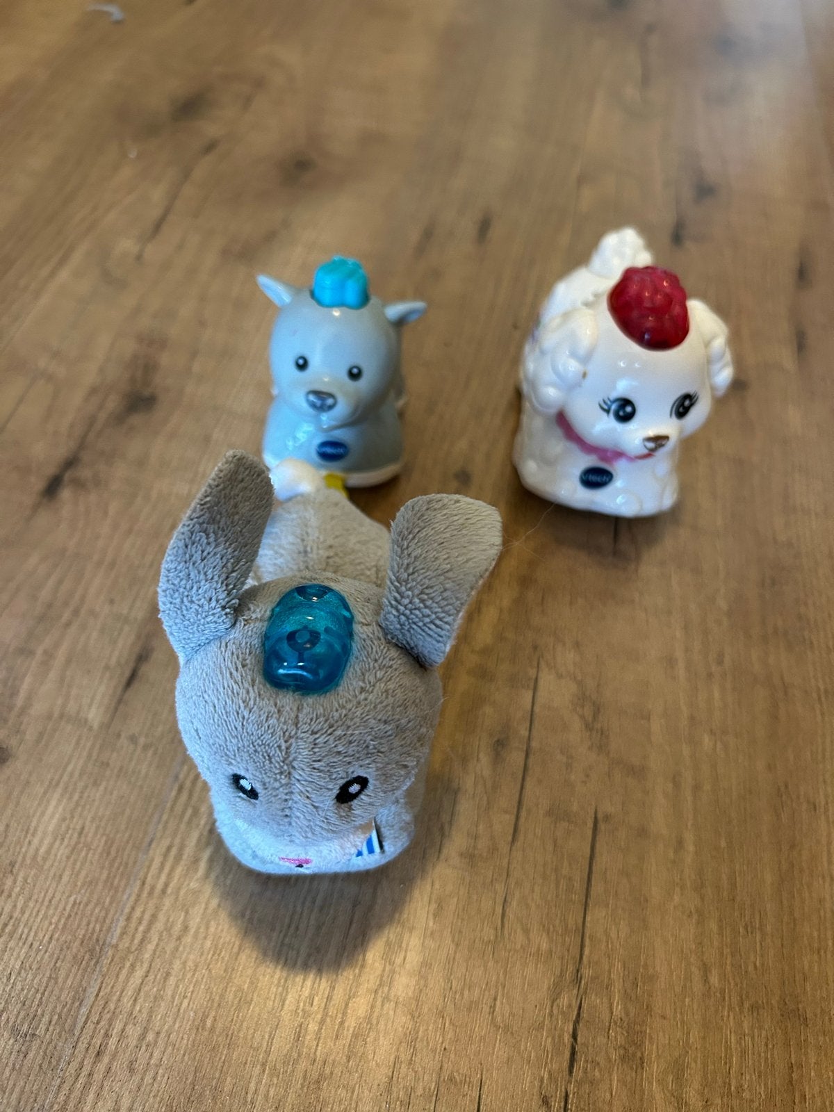VTech Zoef Zoef Dieren: Konijn, Geitje en Poedel, Ophalen of Verzenden, Gebruikt, Overige typen, Met licht