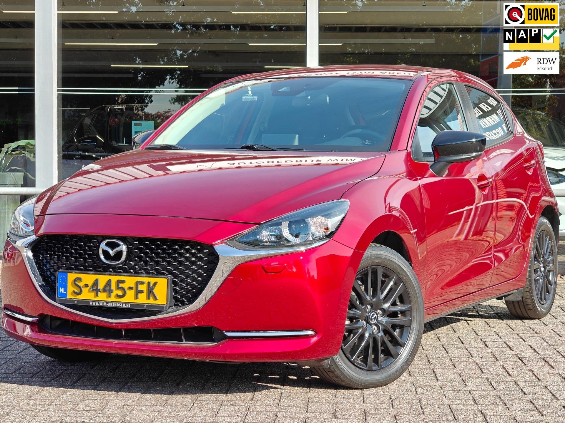 Mazda 2 1.5 Skyactiv-G Sportive | Apple Carplay | Android Au, Auto's, Mazda, Stof, Euro 6, 4 cilinders, Start-stop-systeem