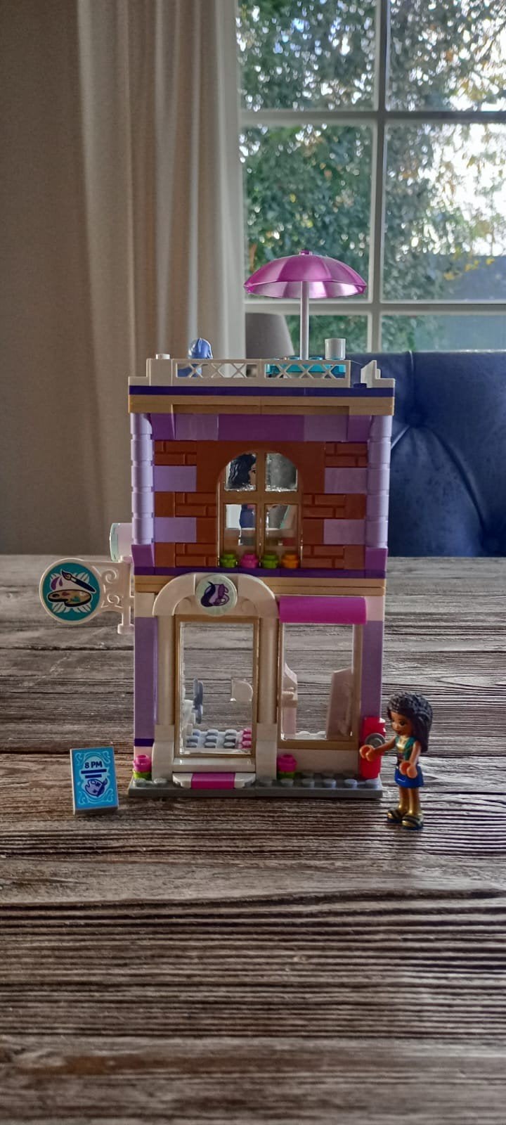 Lego Friends schilderswinkel 41365 COMPLEET, Ophalen of Verzenden, Zo goed als nieuw