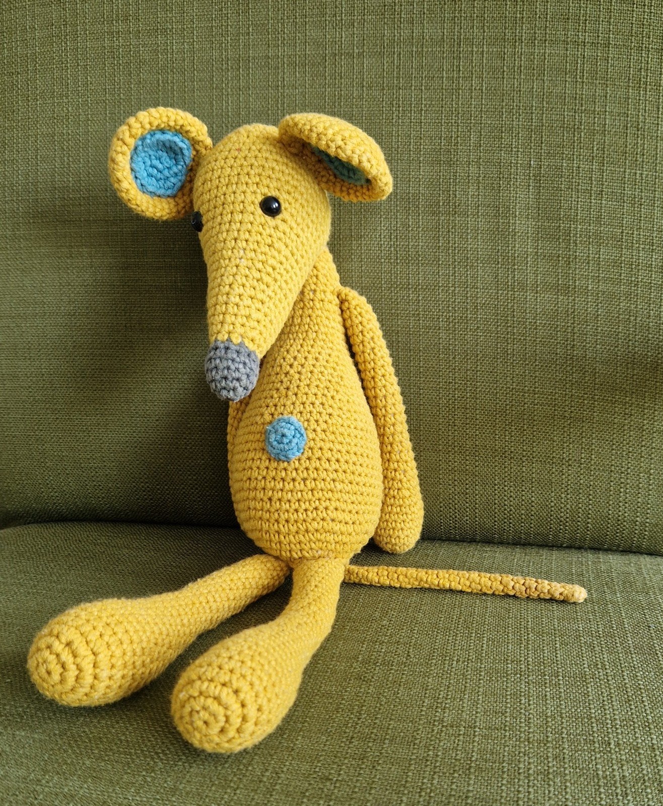 Grappige gehaakte knuffel, leuk cadeautje, Ophalen