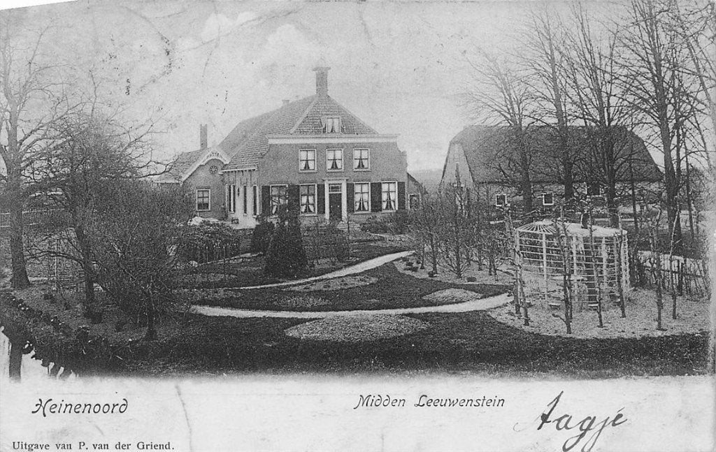 703-141-019 Heinenoord Midden Leeuwenstein, Verzamelen, Verzenden, Voor 1920, Zuid-Holland
