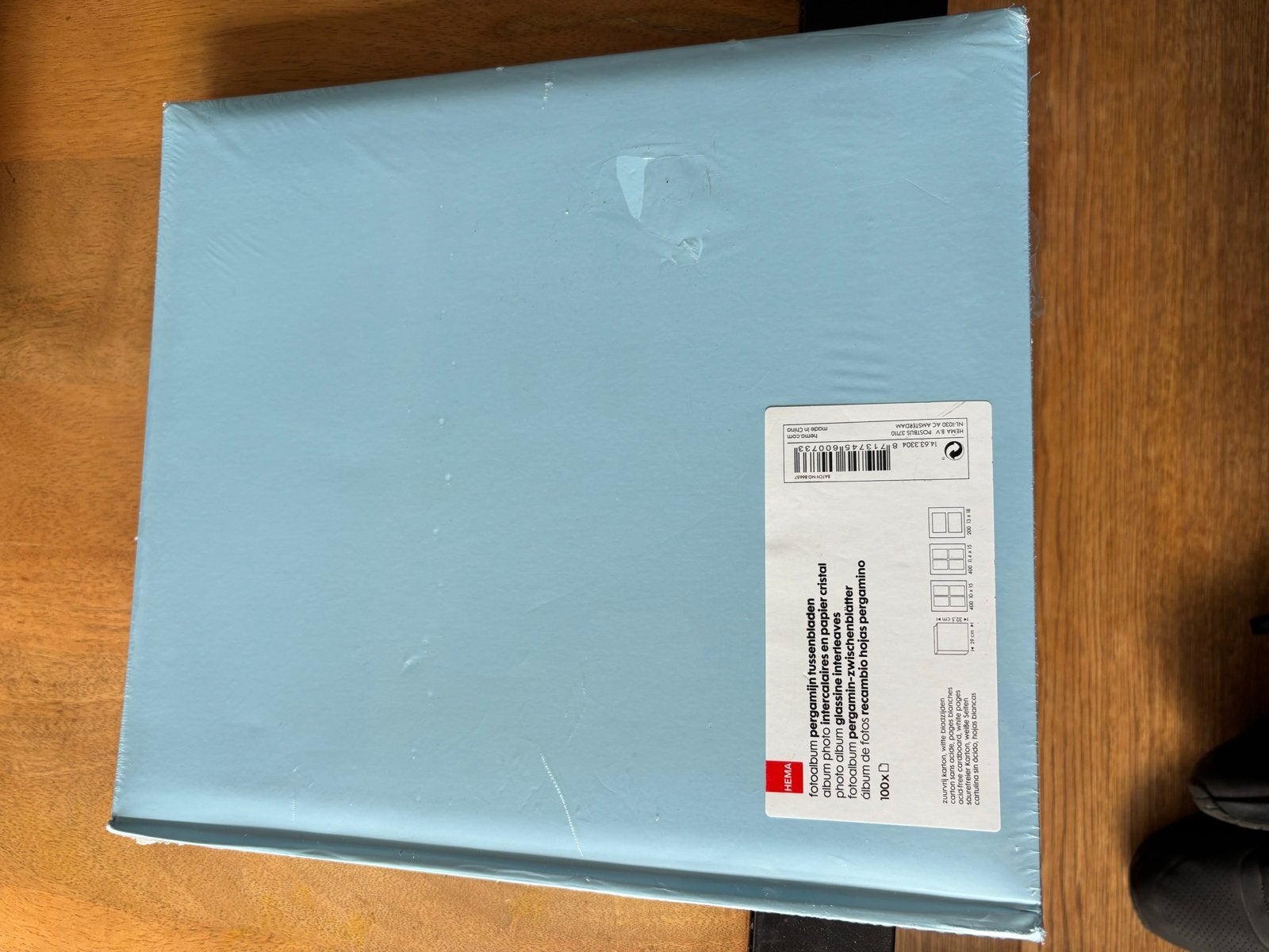 HEMA fotoboek met pergamijn tussenbladen - Nieuw, Overige typen, Nieuw, Ophalen of Verzenden, Papier of Karton