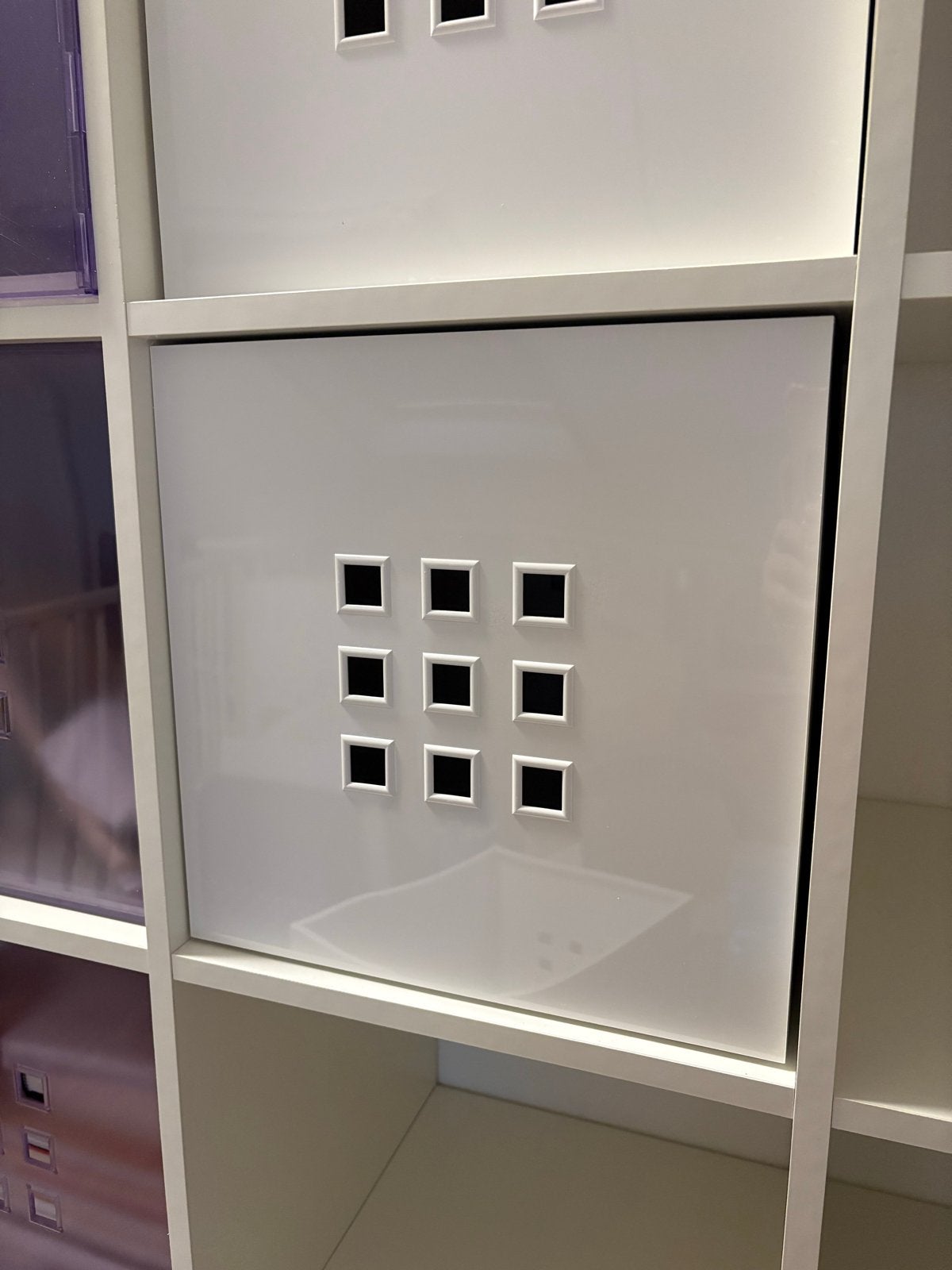 IKEA Lekman wit hoogglans 10 stuks, Ophalen, Zo goed als nieuw