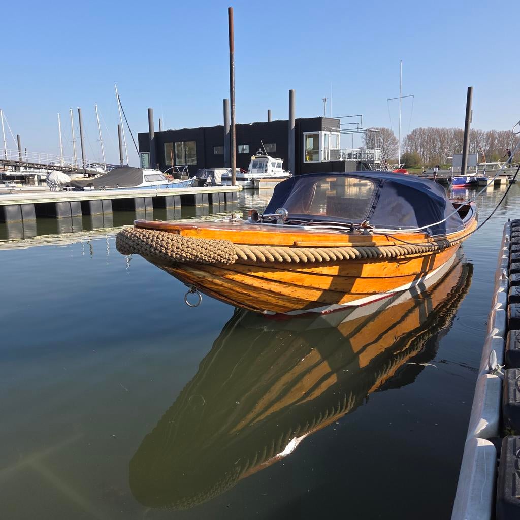 Heldersevlet Sloep - Klassieke Houten Sloep, Watersport en Boten, Sloepen, Overige merken, Gebruikt, Binnenboordmotor, Diesel