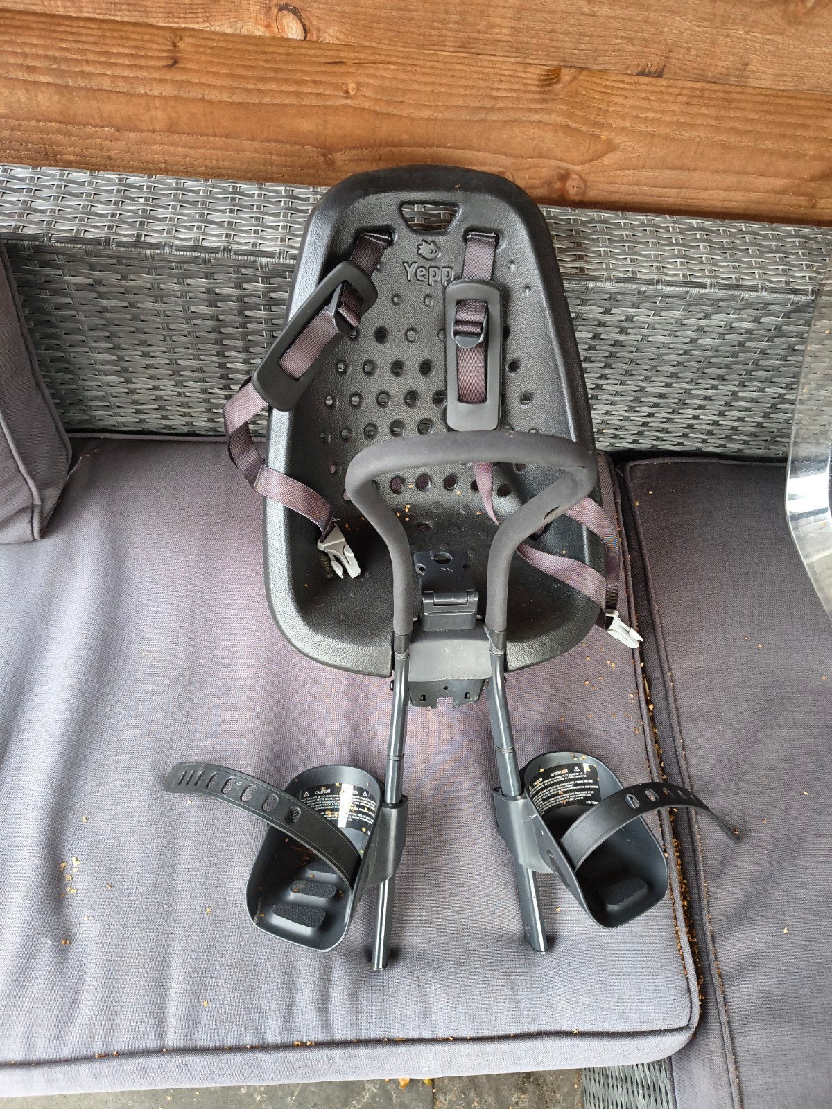 Yepp fietsstoeltje voor, exclusief bevestigingsmateriaal, Ophalen, Yepp, Voorzitje, 0 t/m 13 kg