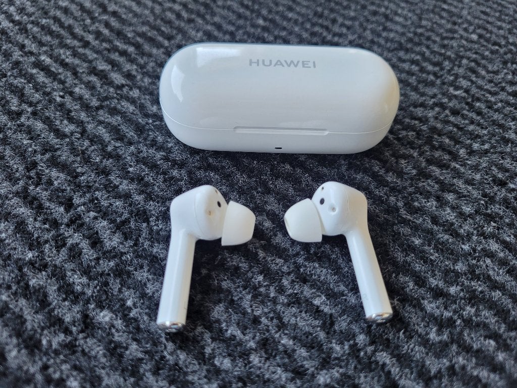 HUAWEI FreeBuds 3i wit met ANC Active noise cancelling, Gebruikt, In gehoorgang (in-ear), Bluetooth, Ophalen of Verzenden