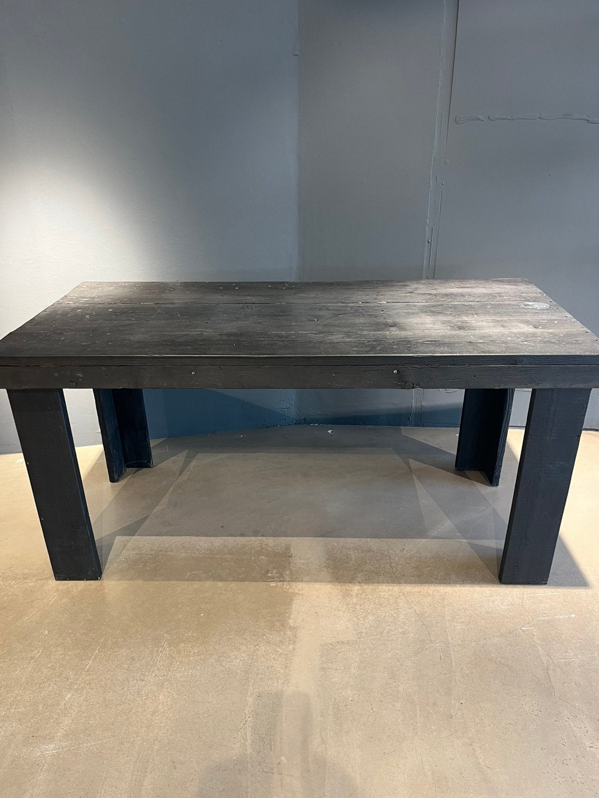 Tafel steigerhout, Ophalen, Zo goed als nieuw, Rechthoekig, Hout