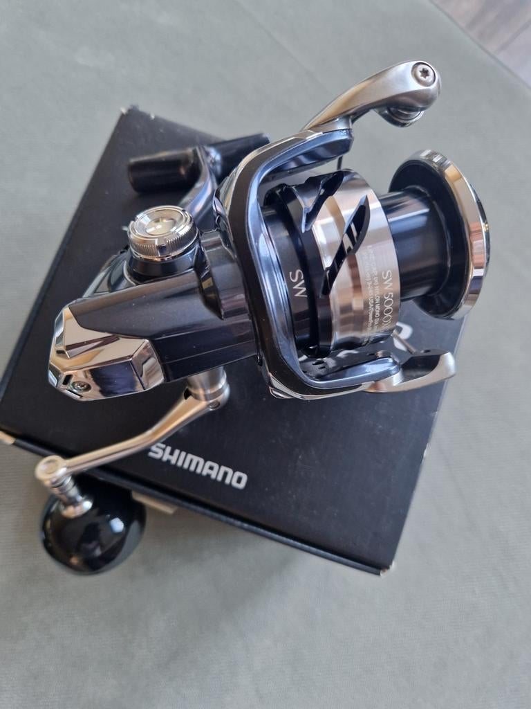 Shimano twinpower sw xg 5000, Ophalen of Verzenden, Zo goed als nieuw, Molen