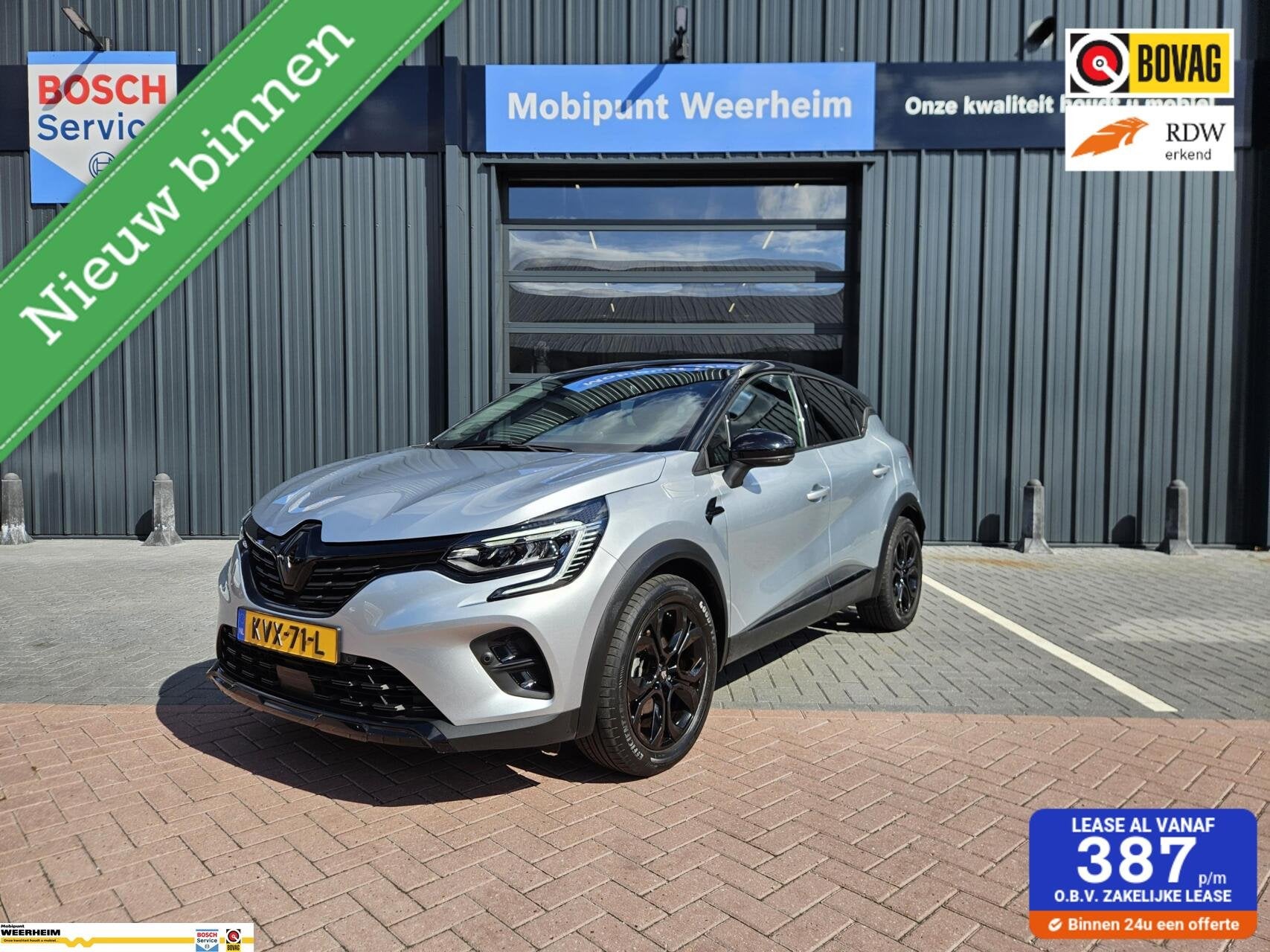 Renault Captur 1.6 E-Tech PHEV 160 RIVE GAUCHE PANODAK!, 12 maanden, 77 km/l, Gebruikt, Bedrijf