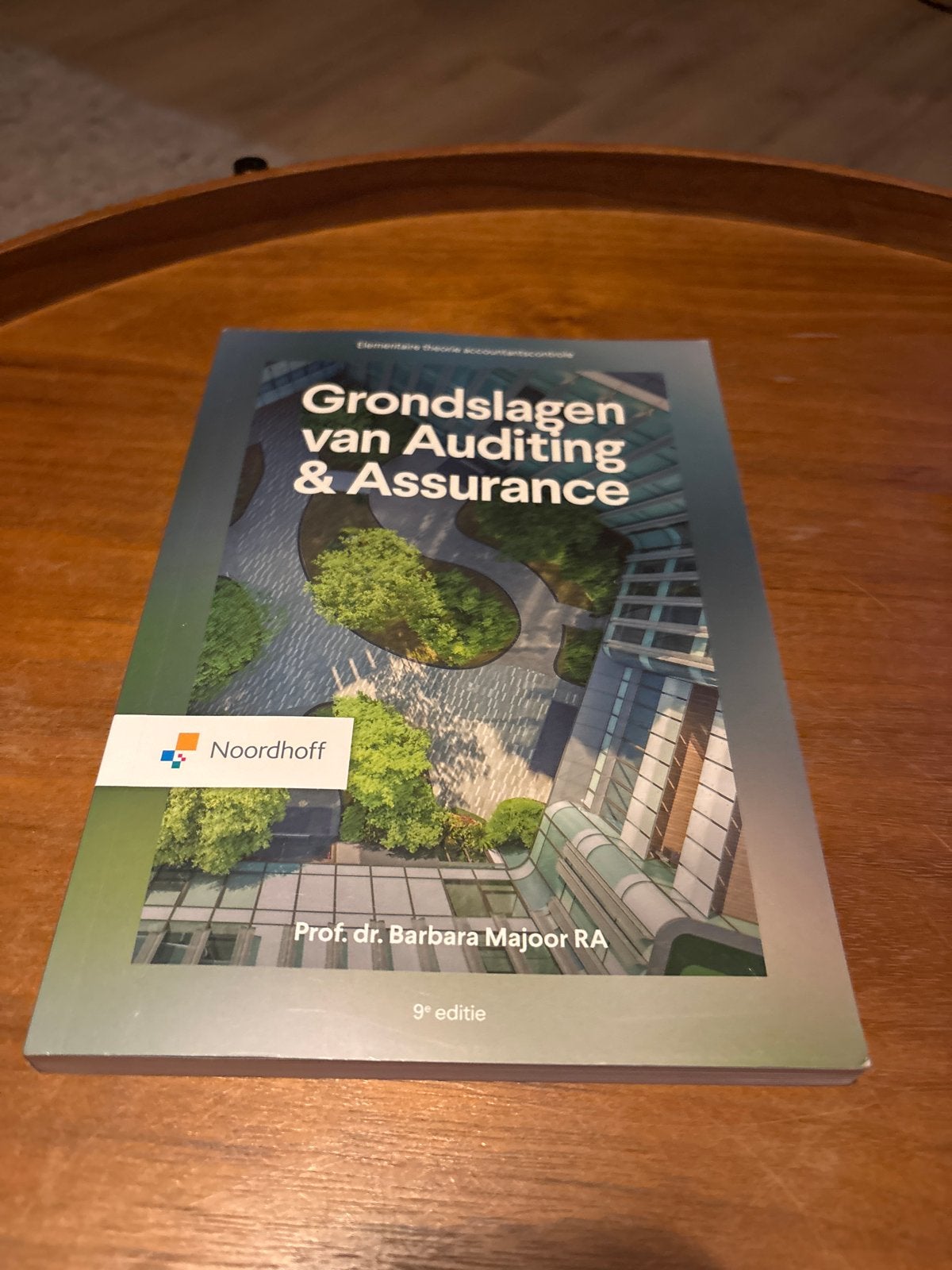 Grondslagen van Auditing & Assurance - 9e editie, Ophalen of Verzenden, Beta, Zo goed als nieuw, HBO