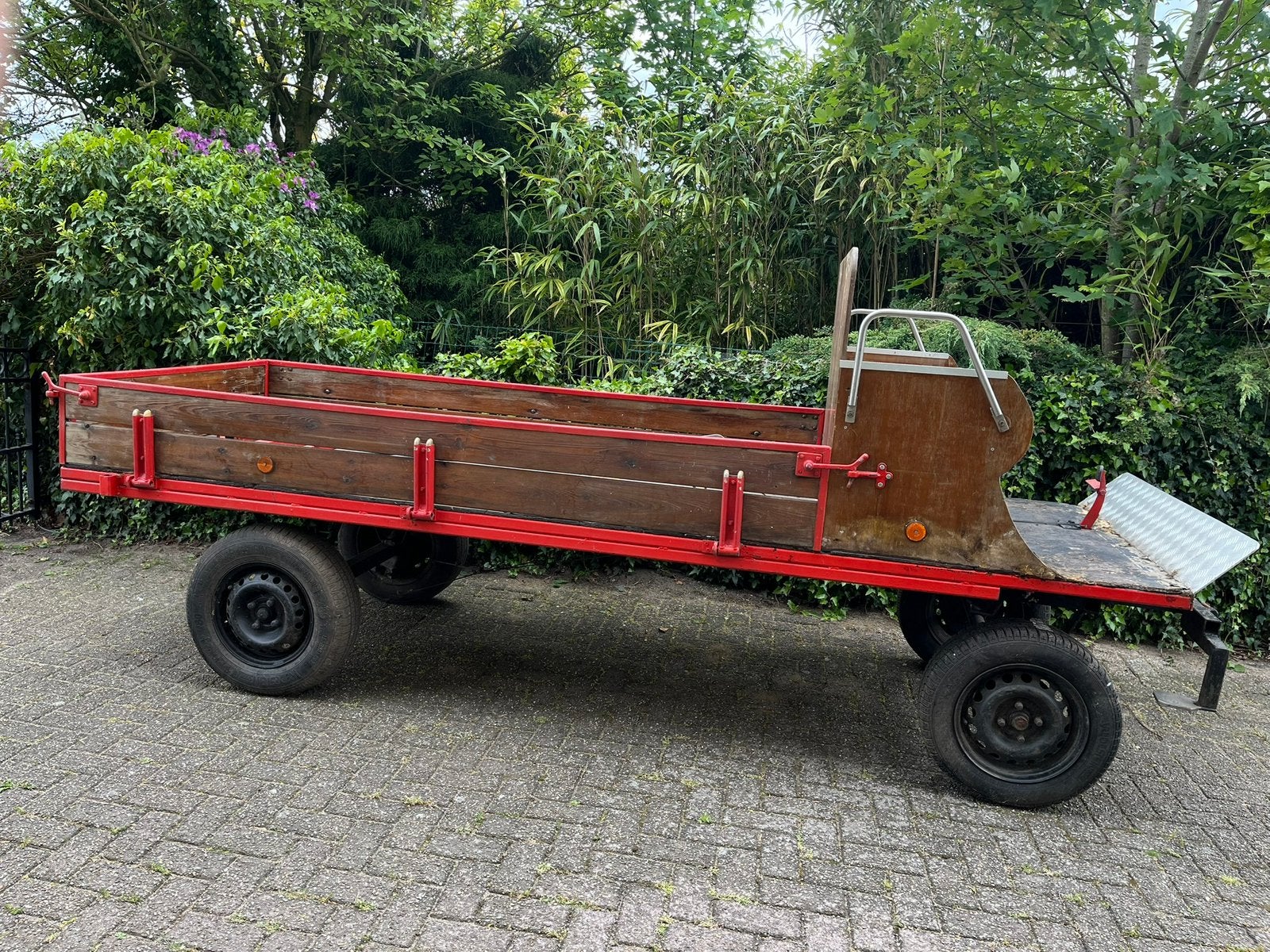 Platte kar project, 60 tot 80 liter, Ophalen, Gebruikt, Transportkar