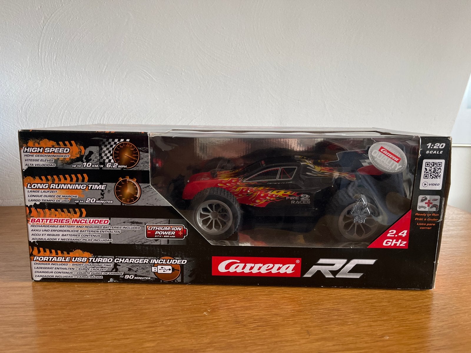 Carrera RC Race Buggy - gebruikt in doos, Elektro, Auto offroad, Ophalen of Verzenden, Zo goed als nieuw