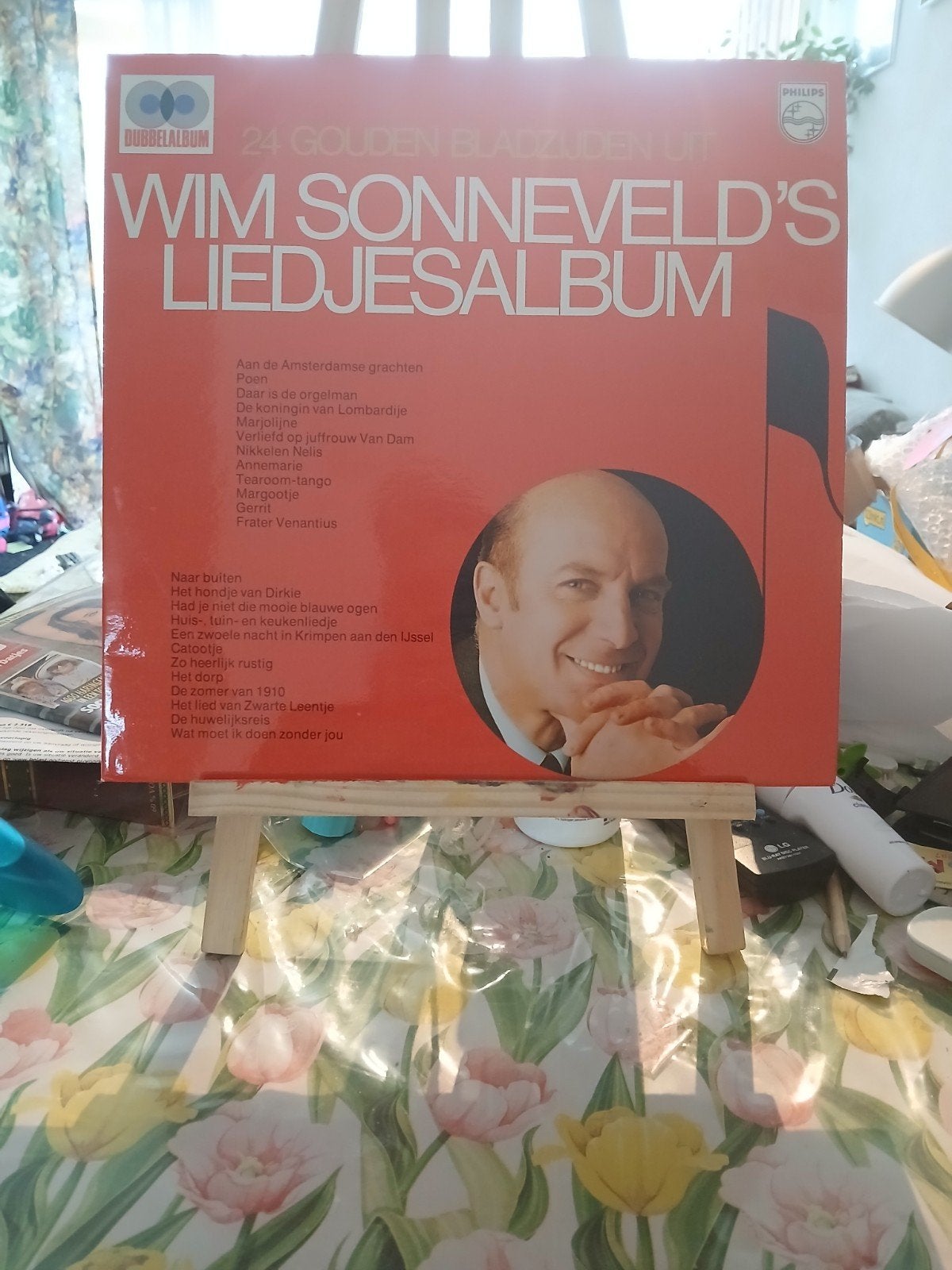 Wim Sonneveld's Liedjesalbum - 24 Gouden Bladzijden, Gebruikt, Ophalen of Verzenden, Dubbel-LP, 12 inch