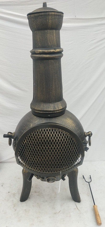 Gardebruk Tuinhaard Chimenea gietijzer nieuw, Ophalen, Nieuw
