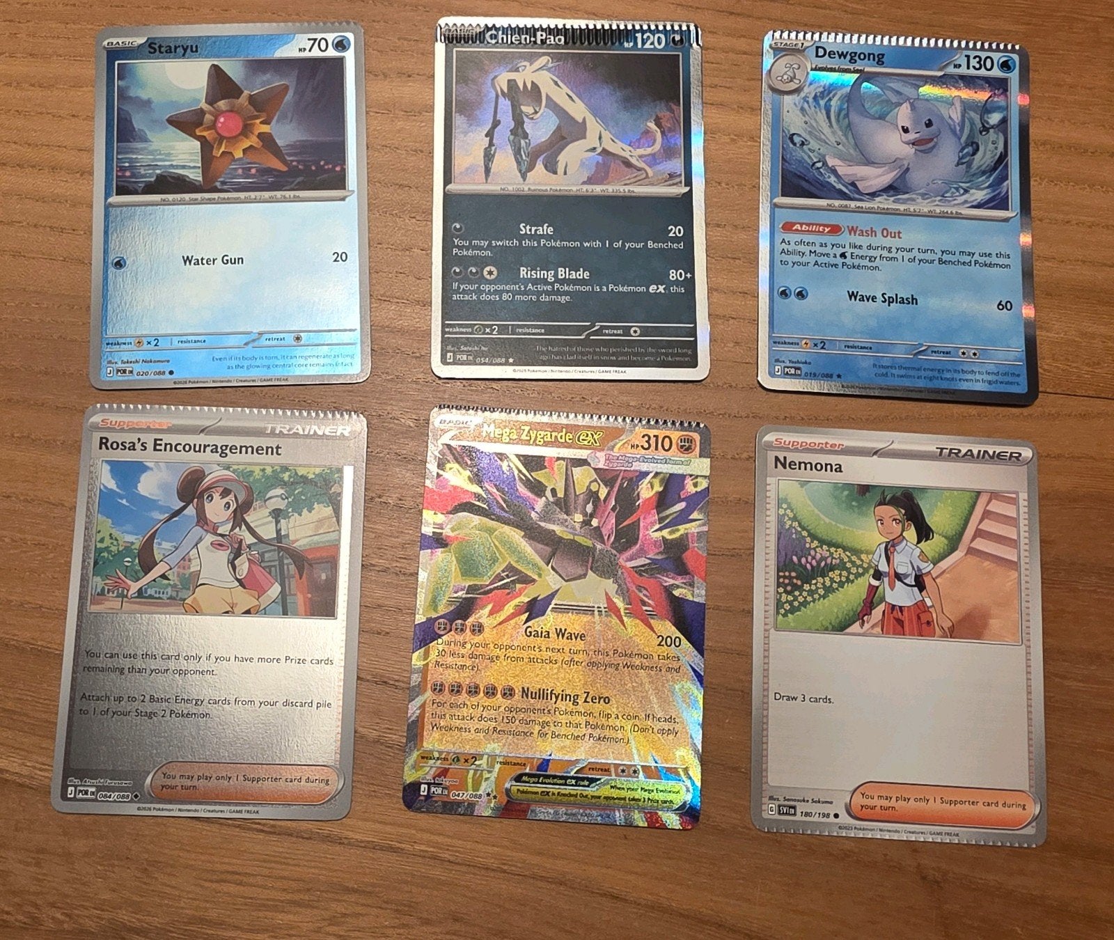 Error / Crimp pokemon kaarten, Ophalen of Verzenden, Meerdere kaarten