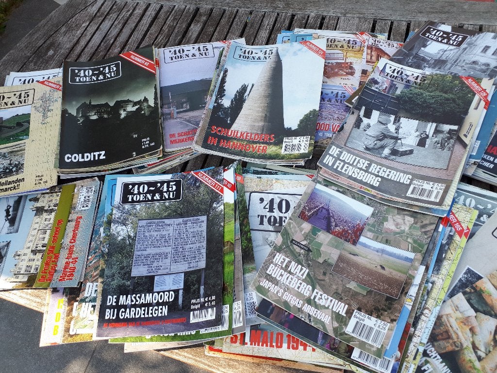 toen en nu 40-45 bladen after the battle nederlandstalig, Boeken, Oorlog en Militair, Ophalen of Verzenden, Tweede Wereldoorlog