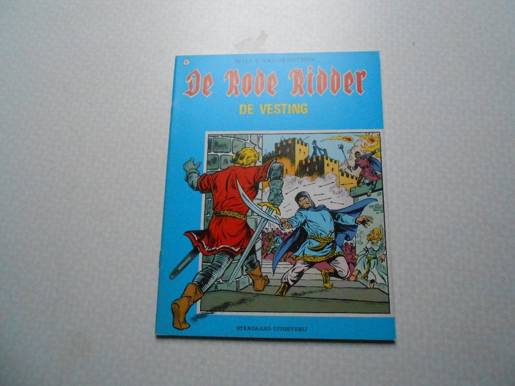 Rode ridder 97 De vesting 1981 1 ste druk., Boeken, Stripboeken, Willy Vandersteen, Eén stripboek, Nieuw, Ophalen of Verzenden