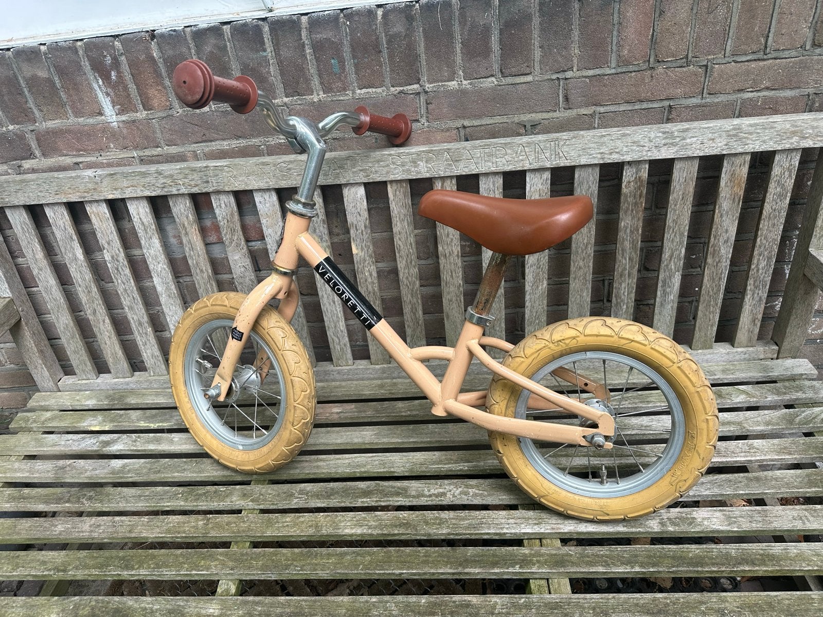 Veloretti Loopfiets - Beige, Ophalen of Verzenden, Gebruikt, Loopfiets