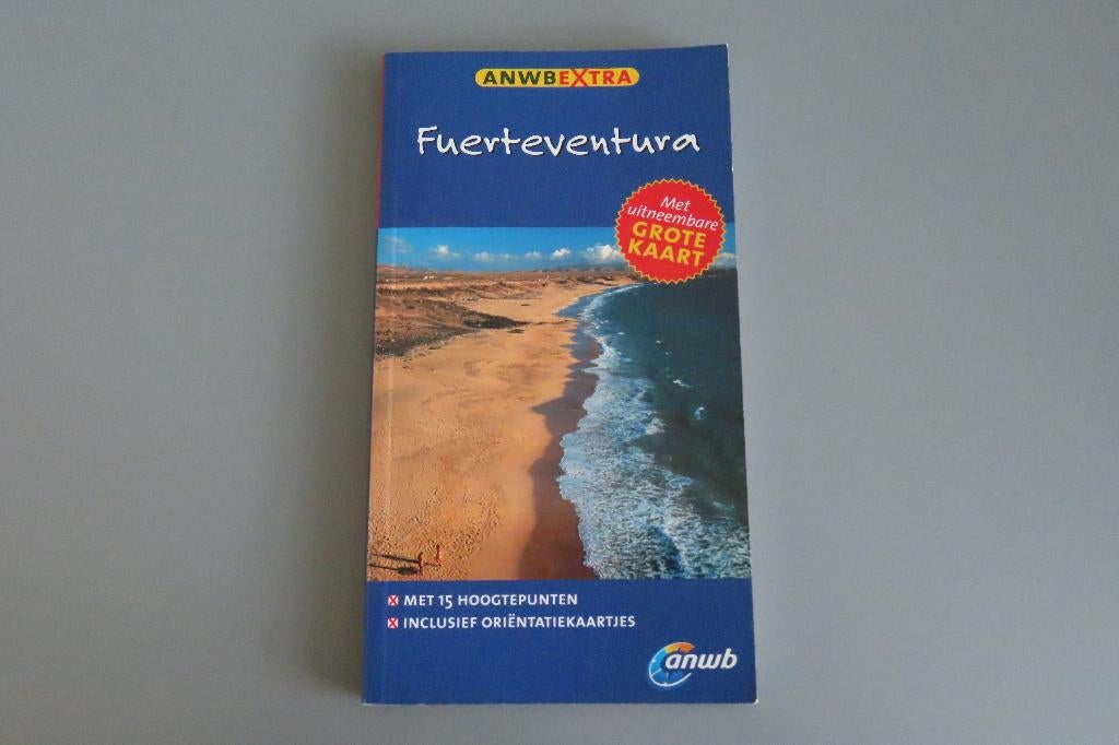 Fuertaventura met uitneembare kaart, Boeken, Reisgidsen, Zo goed als nieuw, Reisgids of -boek, Europa, ANWB, Ophalen of Verzenden