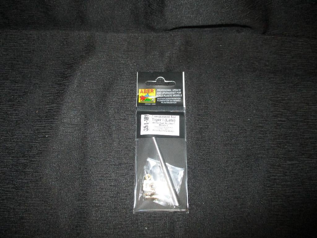 H-161,ABER 1-35,NO,35L-181,Armament for Tiger I (Late model), Overige merken, 1:32 tot 1:50, Overige typen, Nieuw